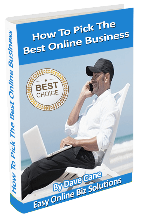 How to Pick the Best Online Business book cover