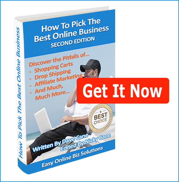 How to Pick the Best Online Business eBook 2nd Edition banner