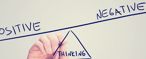 self eesteem thoughts from negative to positive