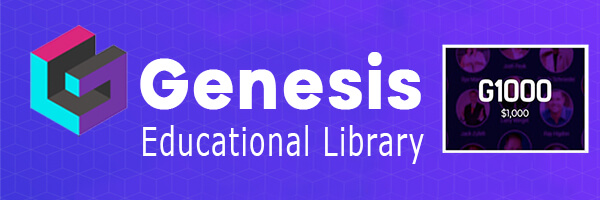 Genesis G1000 Educational Library Header