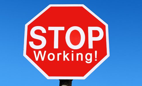 Stopping Working In Your Business