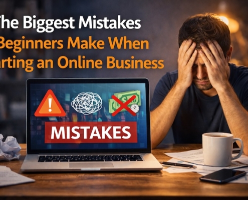 Biggest Mistakes Beginners Make When Starting an Online Business
