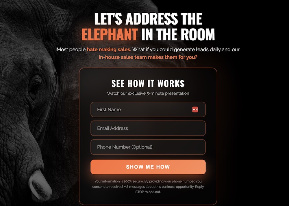 Lets address the Elephant in the Room