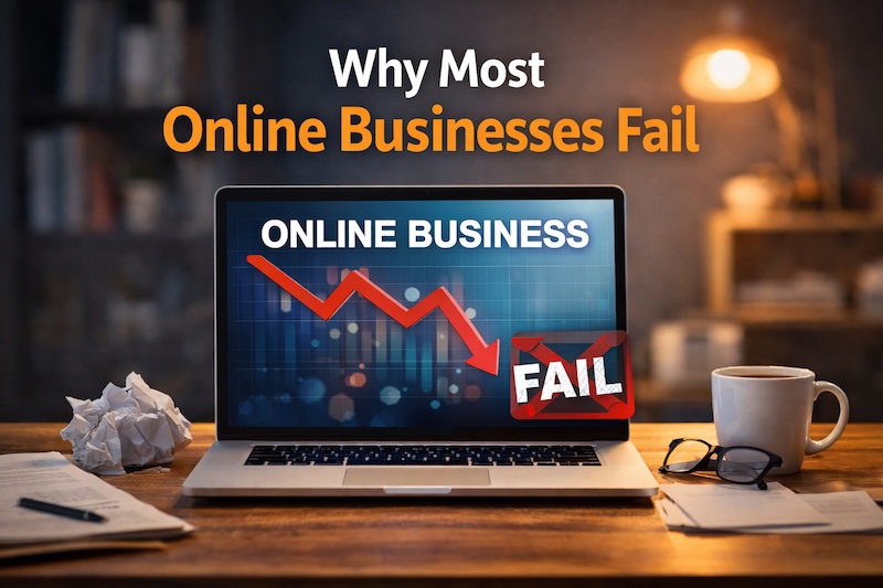 Why Most Online Businesses Fail